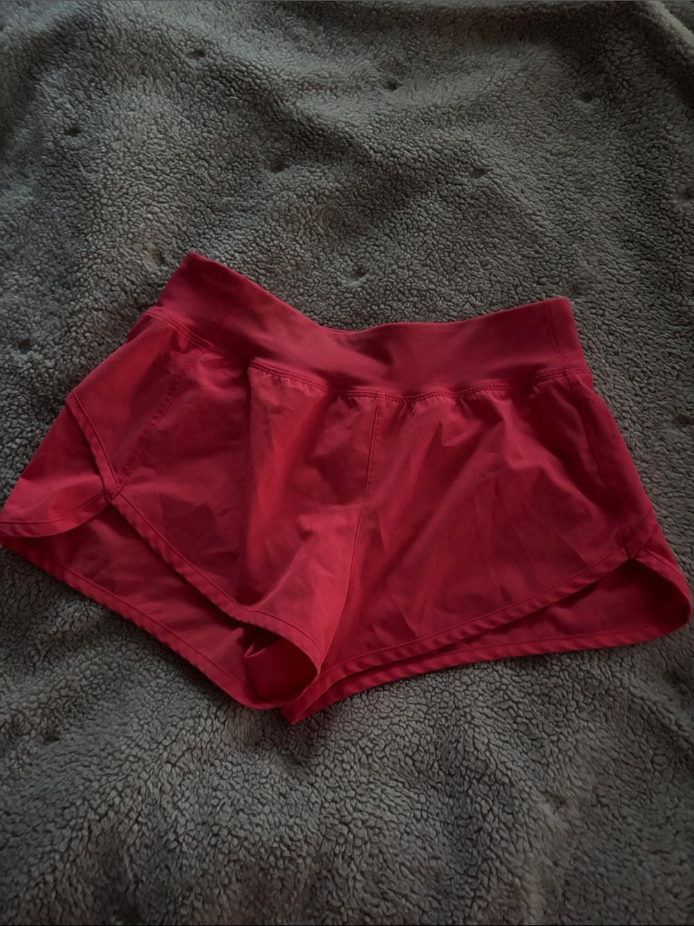 Hot Pink Athletic Shorts with Hidden Back Pocket